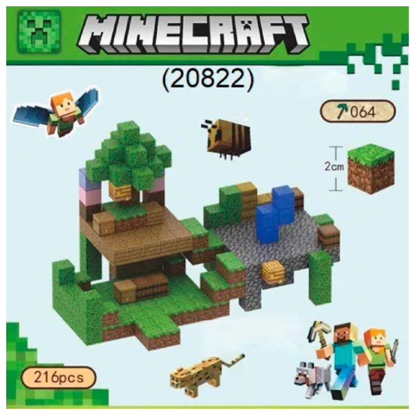 Constructor My World Magnetic Cube Building Sets Clasic/ Multicolor photo 1