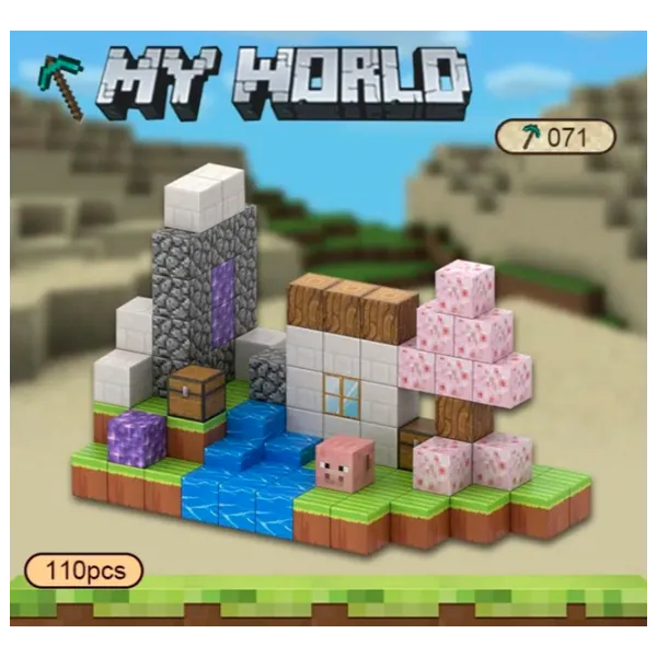Constructor My World Magnetic Cube Building Sets Clasic/ Multicolor photo 1