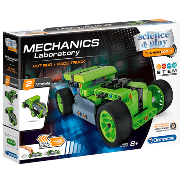 Constructor Clementoni Hot Rod + Race Truck Transport/ Green photo 1