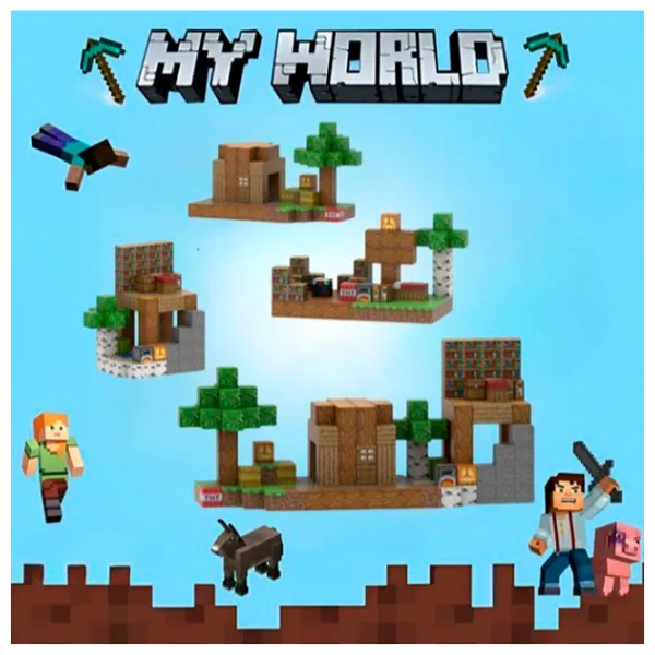 Constructor My World Magnetic Cube Building Sets Clasic/ Multicolor photo 1