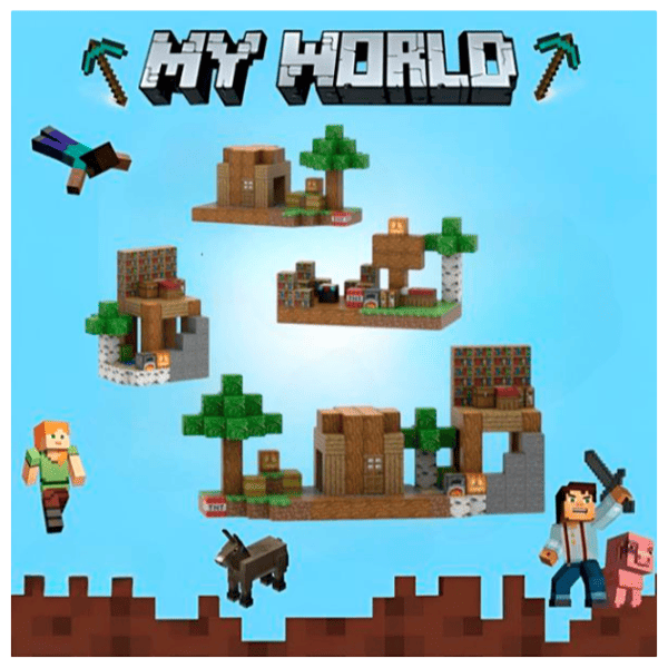 Constructor My World Magnetic Cube Building Sets Clasic/ Multicolor photo 1