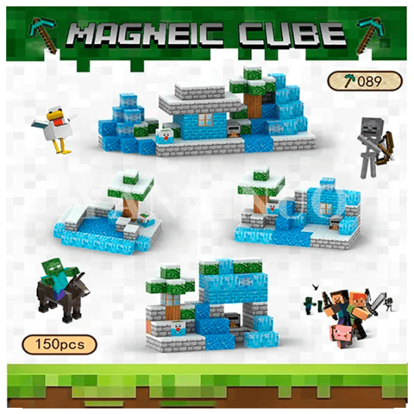 Constructor My World Magnetic Cube Building Sets Clasic/ Multicolor photo 1