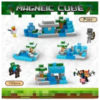 Constructor My World Magnetic Cube Building Sets Clasic/ Multicolor