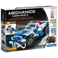 Constructor cu telecomandă Clementoni Police Car Mașină/ Blue