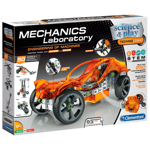 Constructor Clementoni Engineering of Machines Transport/ Orange photo 1