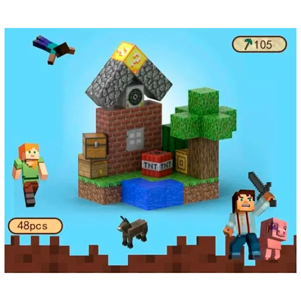 Constructor My World Magnetic Cube Building Sets Clasic/ Multicolor photo 1