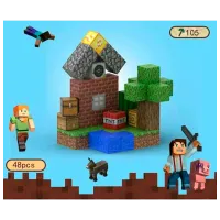 Constructor My World Magnetic Cube Building Sets Clasic/ Multicolor