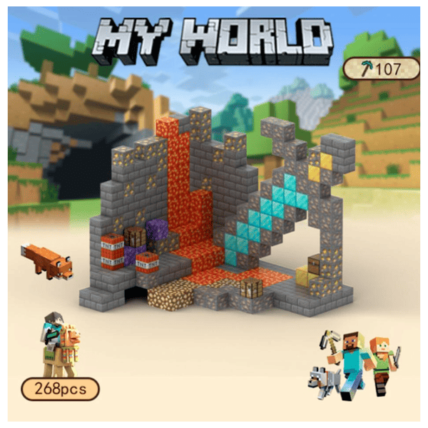 Constructor My World Magnetic Cube Building Sets Clasic/ Multicolor photo 1