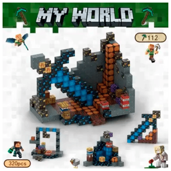 Constructor My World Magnetic Cube Building Sets Clasic/ Multicolor photo 1