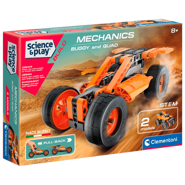 Constructor Clementoni Buggy & Quad Transport/ Orange photo 1