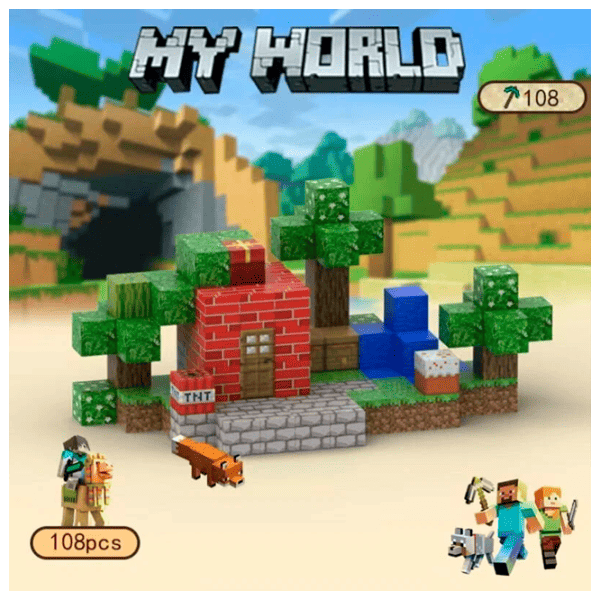 Constructor My World Magnetic Cube Building Sets Clasic/ Multicolor photo 1