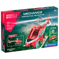 Constructor Clementoni Firefighting Helicopter Pompieri/ Red