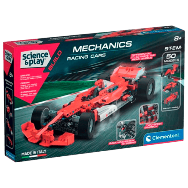 Constructor Clementoni Racing Cars Mașină/ Red photo 1