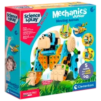 Constructor Clementoni Moving Animals Figuri/ Multicolor