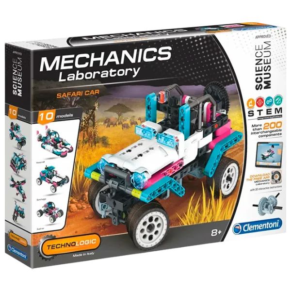 Constructor Clementoni Safari Car Transport/ White photo 1