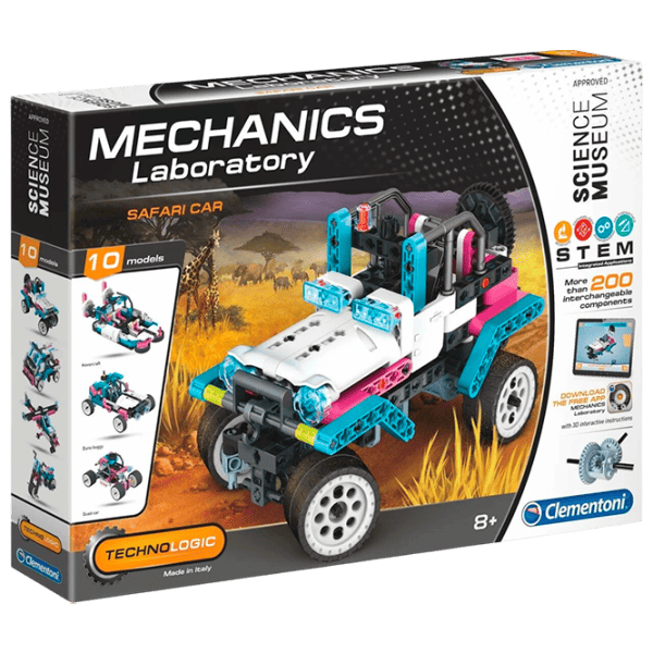Constructor Clementoni Safari Car Transport/ White photo 1
