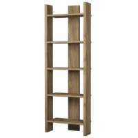 Стеллаж Trendy Virba 149 x 52.4 x 22.6см cm / ЛДСП / Oреховый