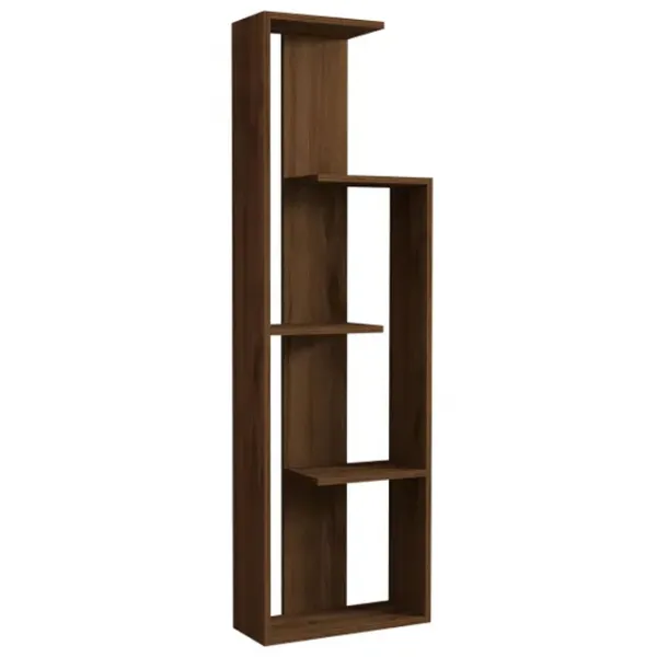 Etajeră Trendy Bagheta 160 x 50 x 19.6 cm / PAL / Walnut photo 1