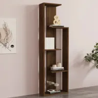 Стеллаж Trendy Bagheta 160 x 50 x 19.6см cm / ЛДСП / Oреховый photo 4