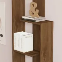 Стеллаж Trendy Bagheta 160 x 50 x 19.6см cm / ЛДСП / Oреховый photo 5