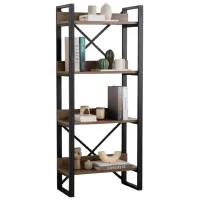 Стеллаж Trendy Adisa 150 x 63 x 32см cm / ЛДСП / Black