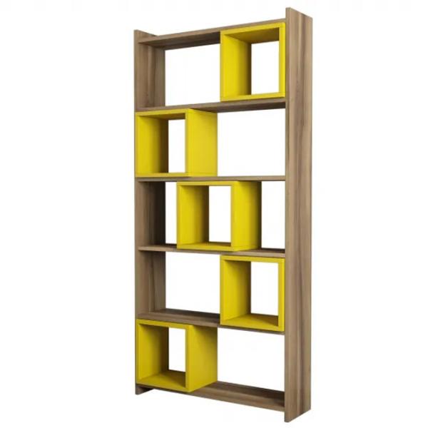 Etajeră Trendy Box 170 x 80 x 22 cm / PAL / Walnut photo 1