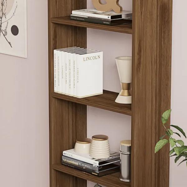 Etajeră Trendy New 160 x 50 x 19.6 cm / PAL / Walnut photo 5