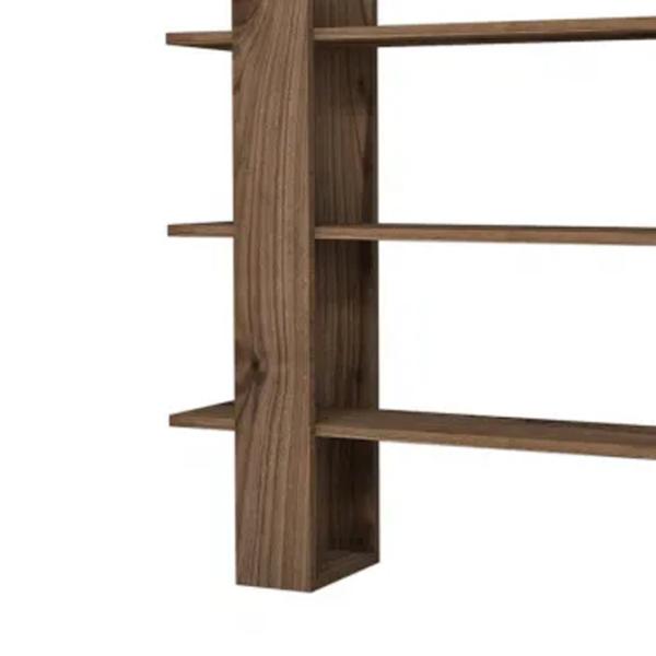 Etajeră Trendy ADA 120 x 120 x 23.2 cm / PAL / Walnut photo 4