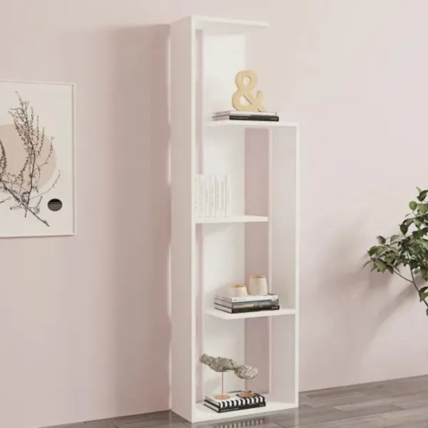 Etajeră Trendy Bagheta 160 x 50 x 19.6 cm / PAL / White photo 2