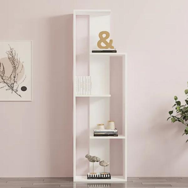 Etajeră Trendy Bagheta 160 x 50 x 19.6 cm / PAL / White photo 4