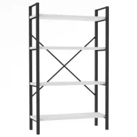 Стеллаж Trendy Mina 100 x 60 x 24см cm / ЛДСП / Black