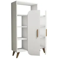Etajeră Trendy Forma 132 x 90 x 32 cm / PAL / White photo 5