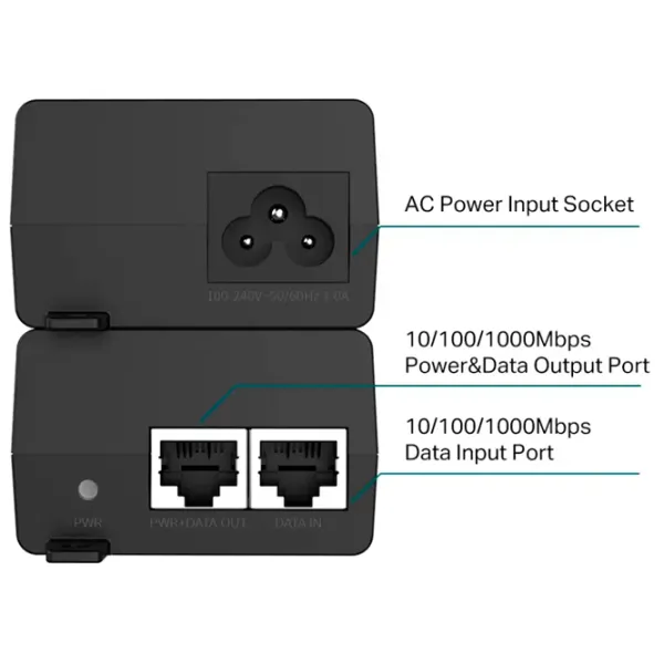 PoE Switch TP-Link PoE160S Black photo 3
