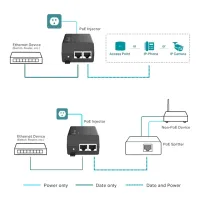 PoE Switch TP-Link PoE160S Black photo 4