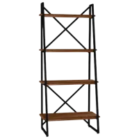 Стеллаж Trendy Alaro 150 x 66 x 30см cm / ЛДСП / Black