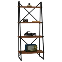 Стеллаж Trendy Alaro 150 x 66 x 30см cm / ЛДСП / Black photo 2