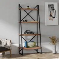 Стеллаж Trendy Alaro 150 x 66 x 30см cm / ЛДСП / Black photo 4