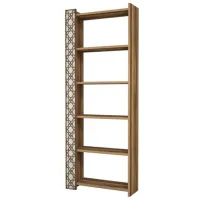 Etajeră Trendy City 170 x 64.6 x 24.2 cm / PAL / Walnut