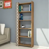 Etajeră Trendy City 170 x 64.6 x 24.2 cm / PAL / Walnut photo 3
