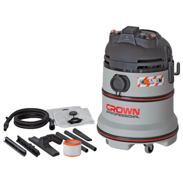 Промышленный пылесос Crown CT99741 1200 Вт / Серый photo 2