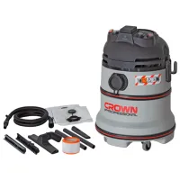 Aspirator industrial Crown CT99741 1200 W / Gray photo 2