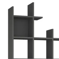 Стеллаж Trendy Manco 188 x 122 x 25.5см cm / ЛДСП / Anthracite photo 4