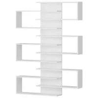 Стеллаж Trendy Lotus 161.3 x 75 x 21.3см cm / ЛДСП / White