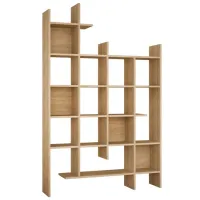 Etajeră Trendy Manco 188 x 122 x 25.5 cm / PAL / Oak