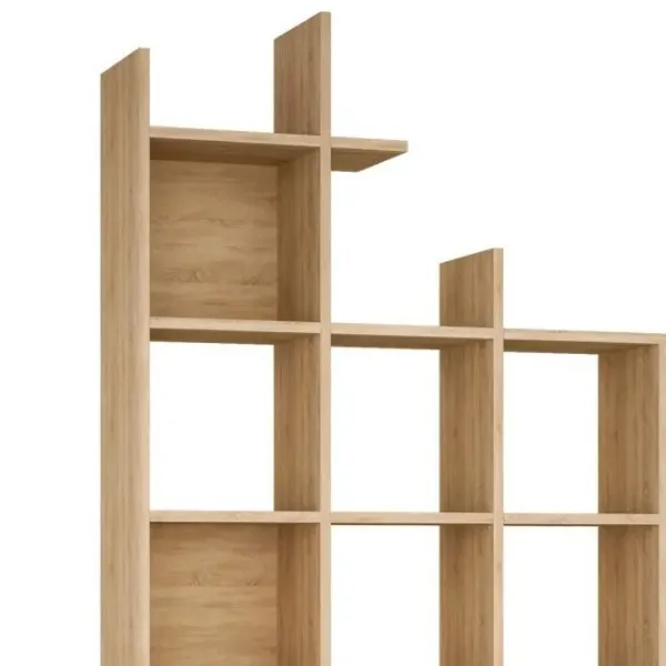 Etajeră Trendy Manco 188 x 122 x 25.5 cm / PAL / Oak photo 2