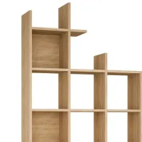 Стеллаж Trendy Manco 188 x 122 x 25.5см cm / ЛДСП / Oak photo 2
