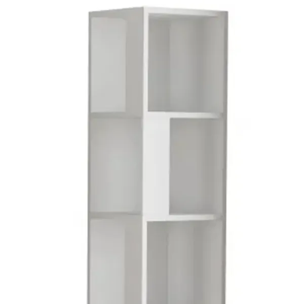Etajeră Trendy Piano 161 x 34 x 34 cm / PAL / White photo 2