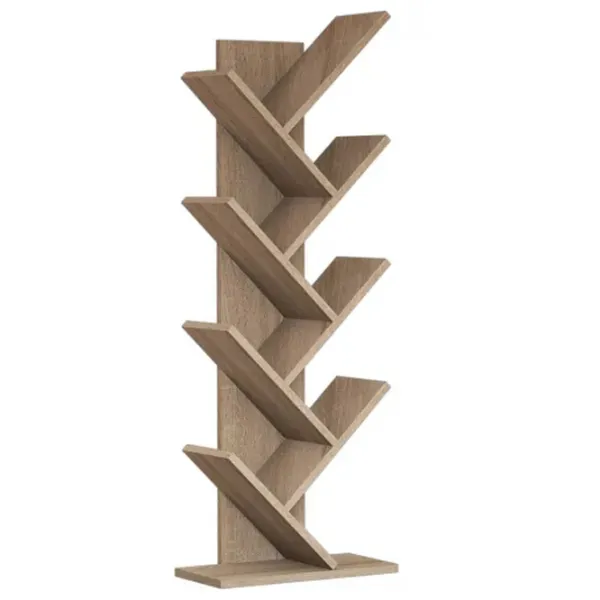 Etajeră Trendy Hitit 128.5 x 46 x 22 cm / PAL / Walnut photo 1