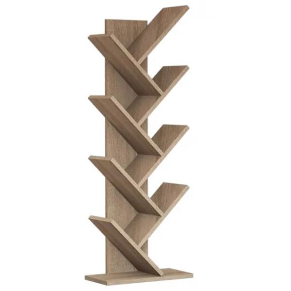 Etajeră Trendy Hitit 128.5 x 46 x 22 cm / PAL / Walnut photo 1
