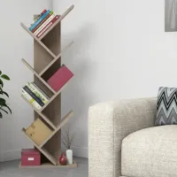 Стеллаж Trendy Hitit 128.5 x 46 x 22см cm / ЛДСП / Oреховый photo 2